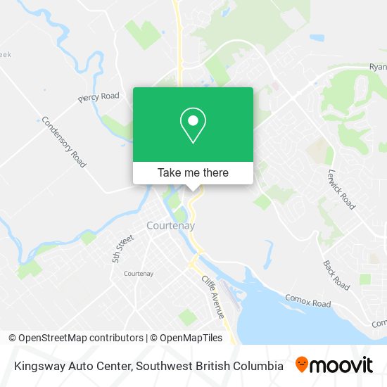 Kingsway Auto Center plan