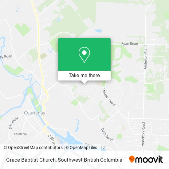 Grace Baptist Church map