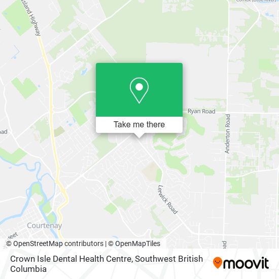 Crown Isle Dental Health Centre plan