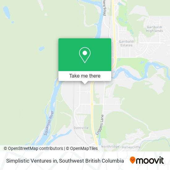 Simplistic Ventures in map