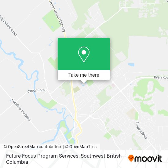 Future Focus Program Services map