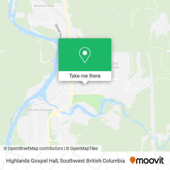 Highlands Gospel Hall plan