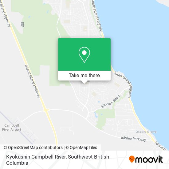 Kyokushin Campbell River map