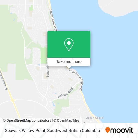 Seawalk Willow Point map