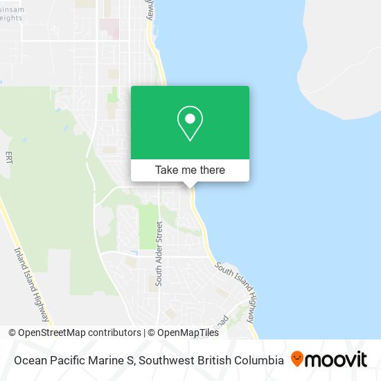 Ocean Pacific Marine S map