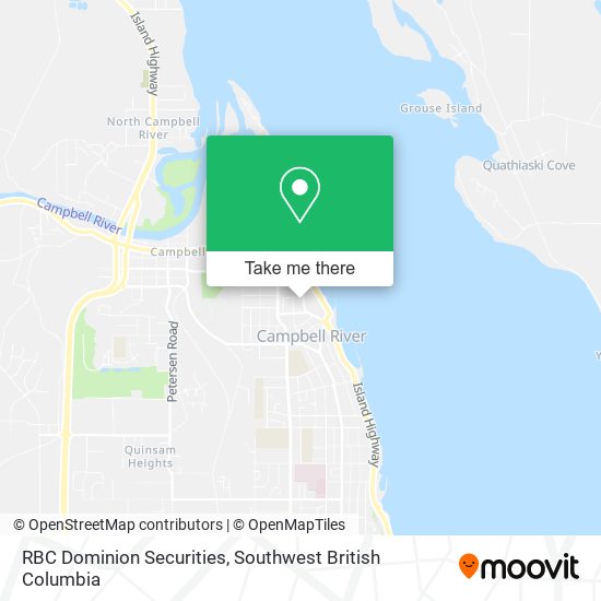 RBC Dominion Securities map