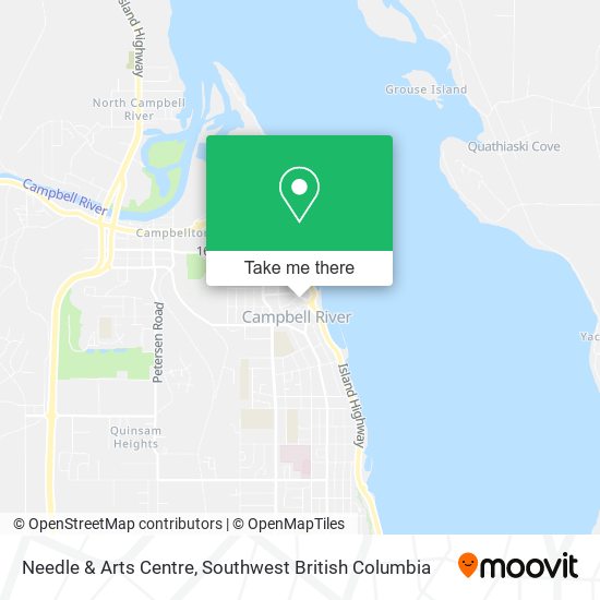 Needle & Arts Centre map