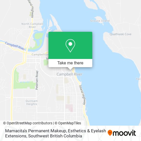 Mamacita's Permanent Makeup, Esthetics & Eyelash Extensions map