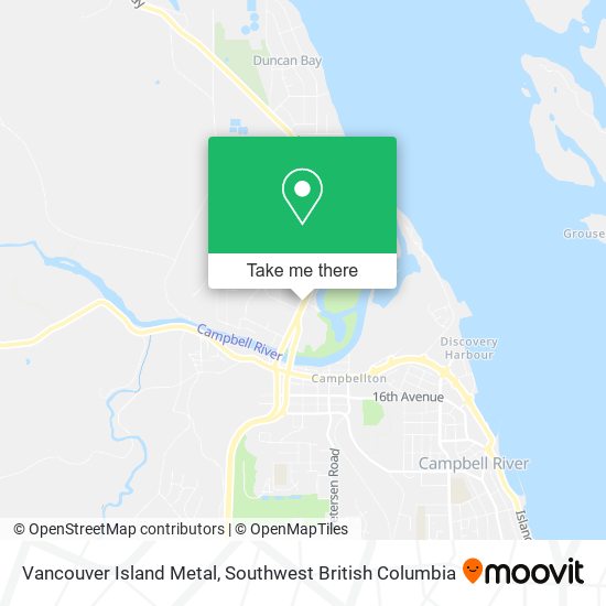 Vancouver Island Metal plan