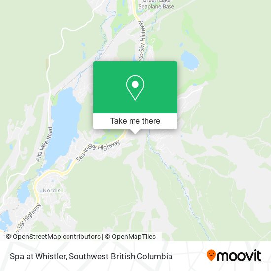 Spa at Whistler plan