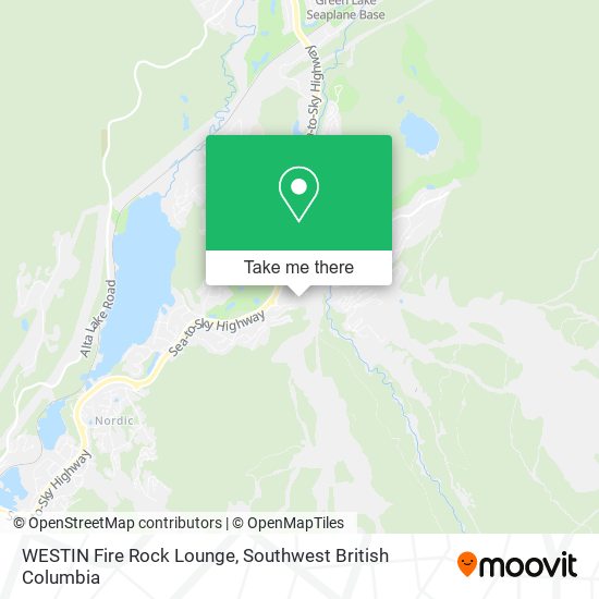 WESTIN Fire Rock Lounge map