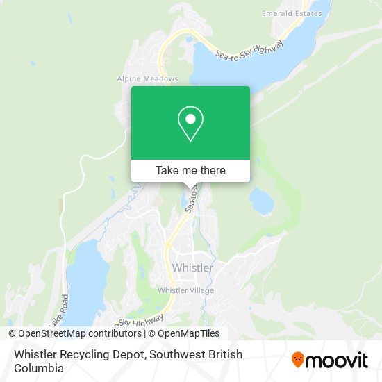 Whistler Recycling Depot plan