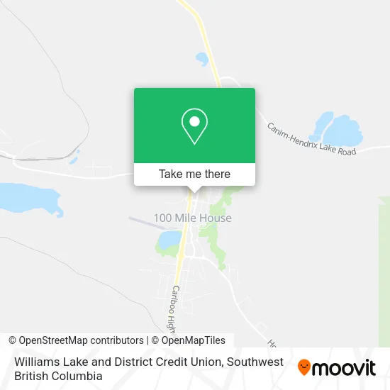 Williams Lake and District Credit Union plan