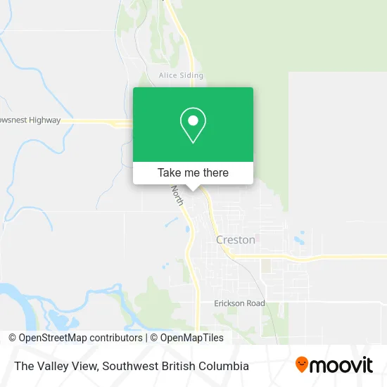 The Valley View map