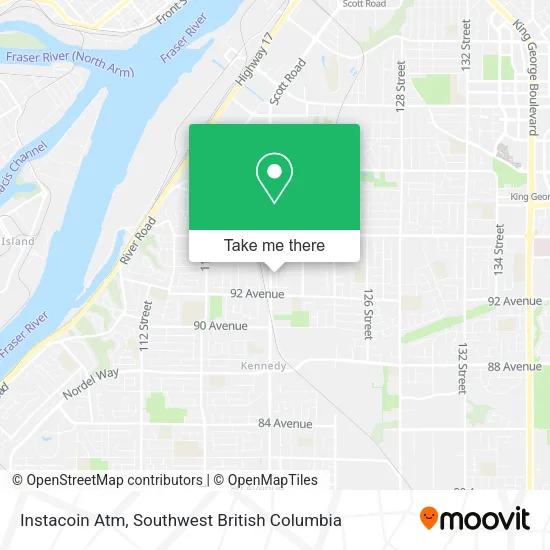 Instacoin Atm map
