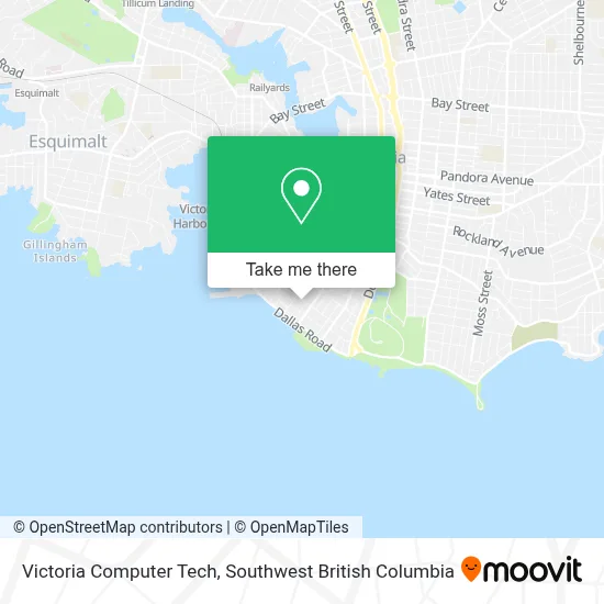 Victoria Computer Tech map
