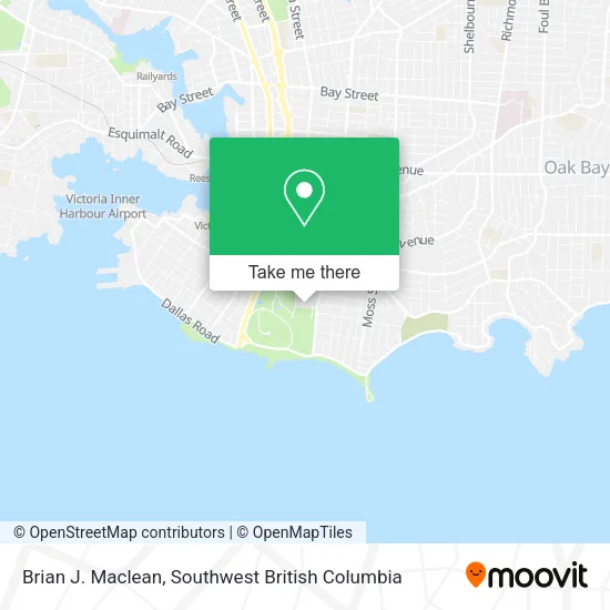 Brian J. Maclean map