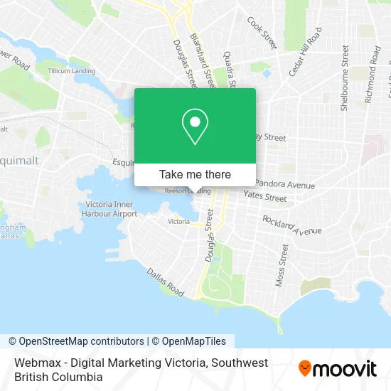 Webmax - Digital Marketing Victoria map