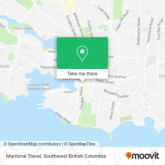 Maritime Travel map