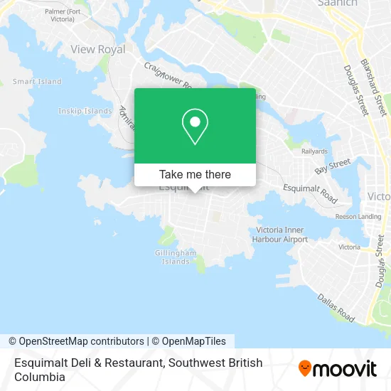 Esquimalt Deli & Restaurant map