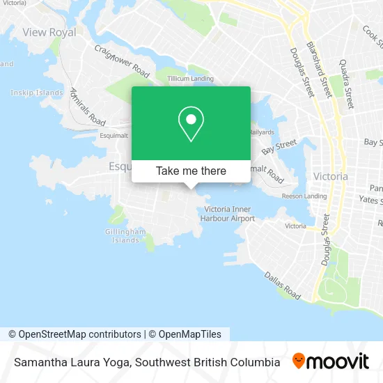 Samantha Laura Yoga map