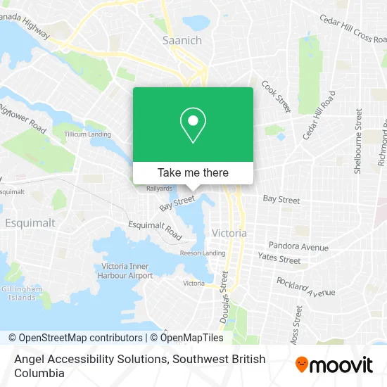 Angel Accessibility Solutions map