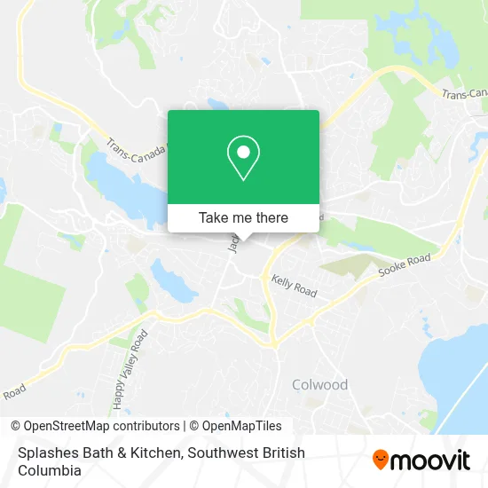 Splashes Bath & Kitchen map