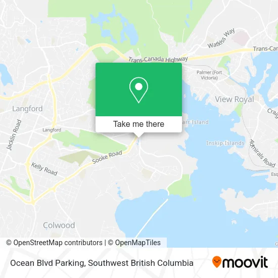 Ocean Blvd Parking map