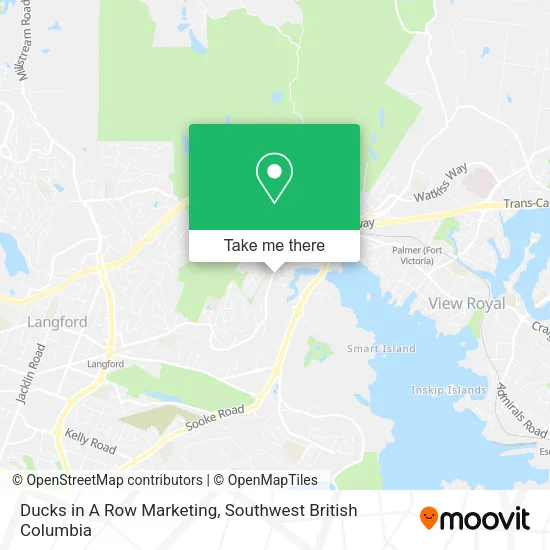 Ducks in A Row Marketing map