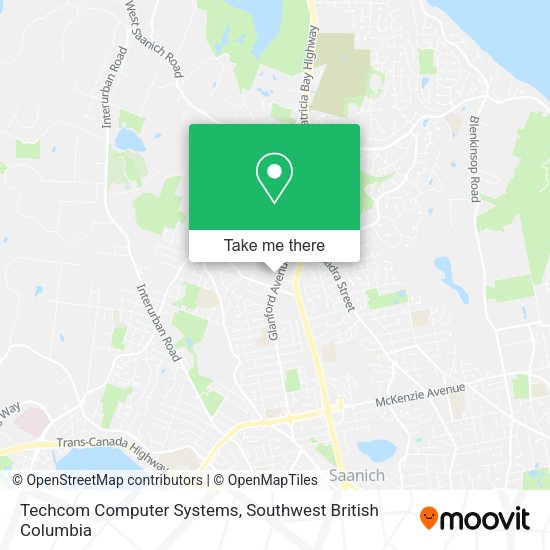 Techcom Computer Systems map