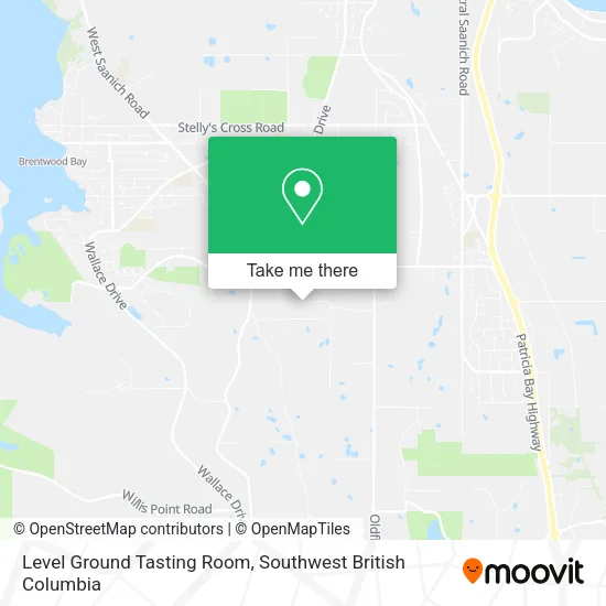 Level Ground Tasting Room map