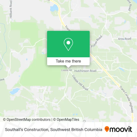 Southall's Construction map