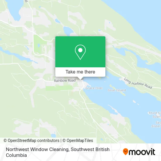 Northwest Window Cleaning map