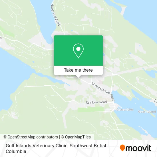 Gulf Islands Veterinary Clinic map