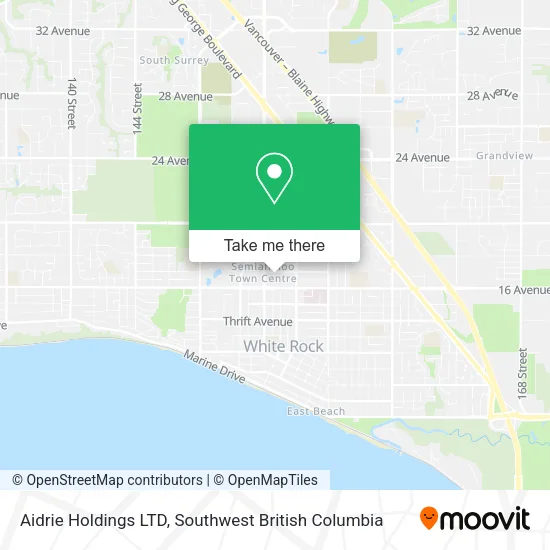 Aidrie Holdings LTD map