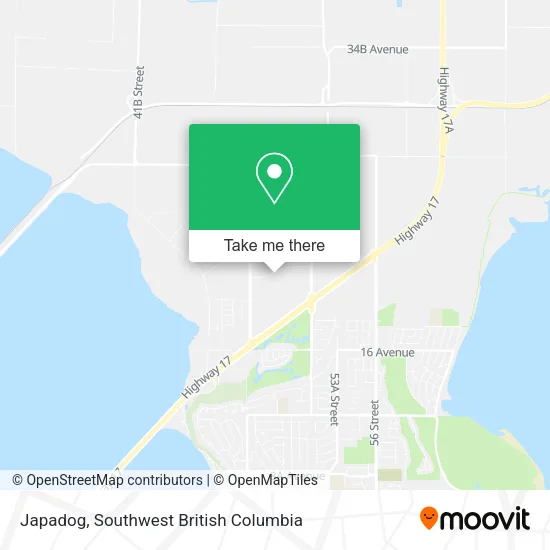 Japadog map