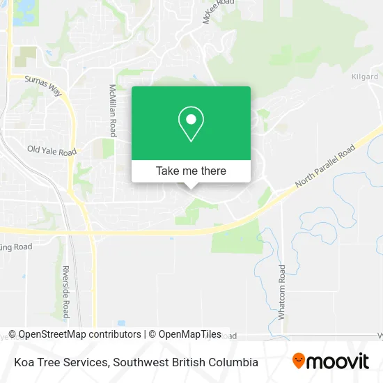 Koa Tree Services map