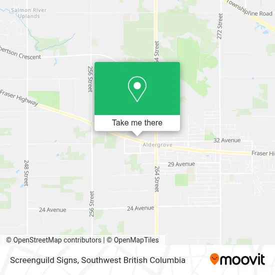 Screenguild Signs map