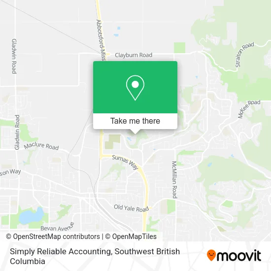 Simply Reliable Accounting map