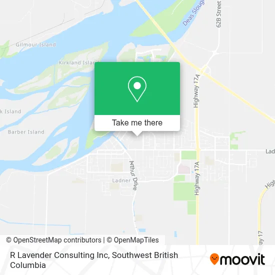 R Lavender Consulting Inc map