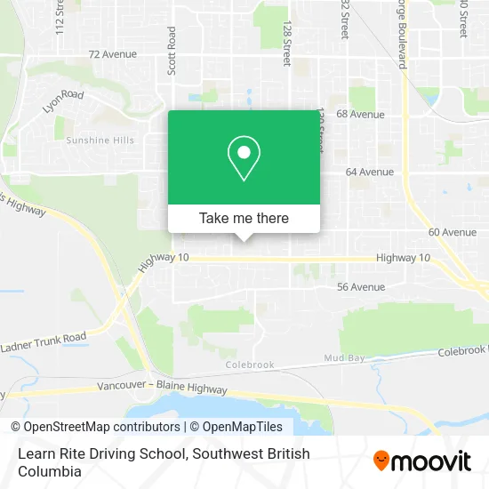 Learn Rite Driving School map