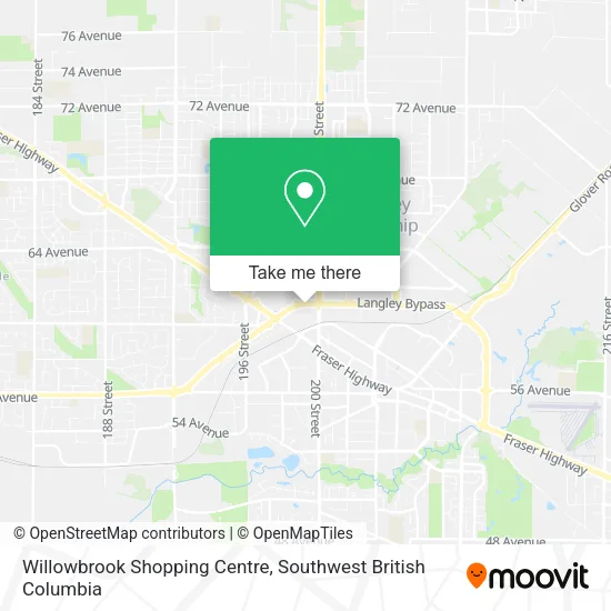 Willowbrook Shopping Centre map