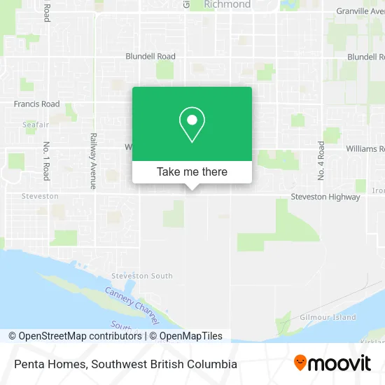 Penta Homes map