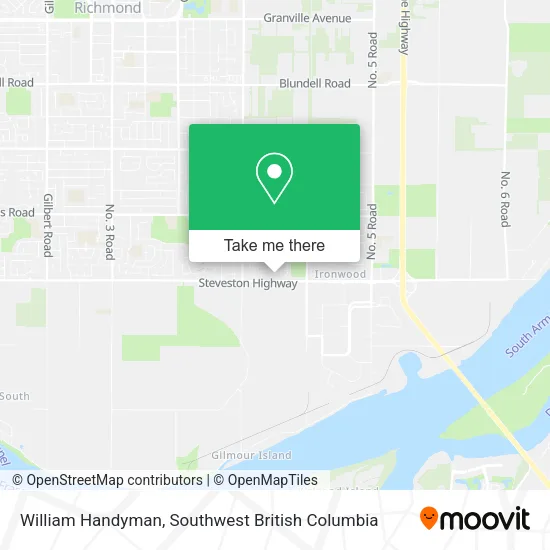 William Handyman map
