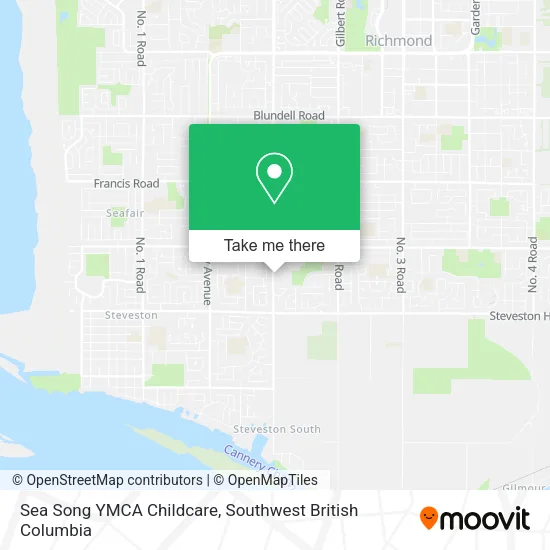 Sea Song YMCA Childcare map