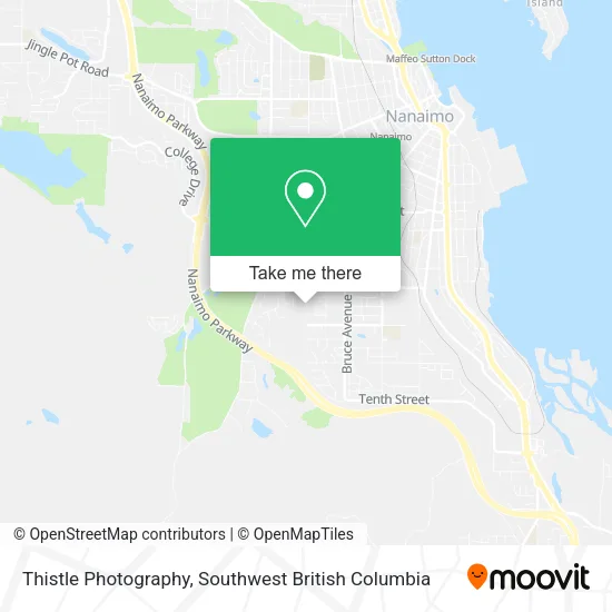Thistle Photography map