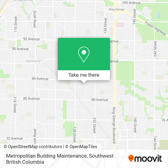 Metropolitan Building Maintenance map