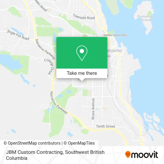 JBM Custom Contracting map