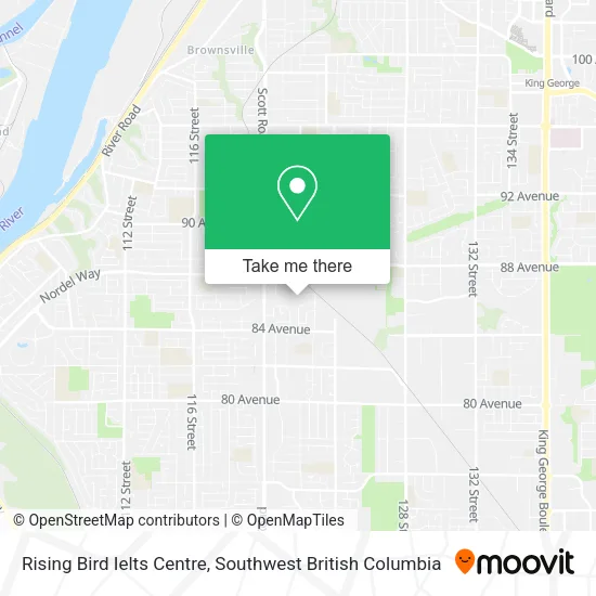 Rising Bird Ielts Centre map