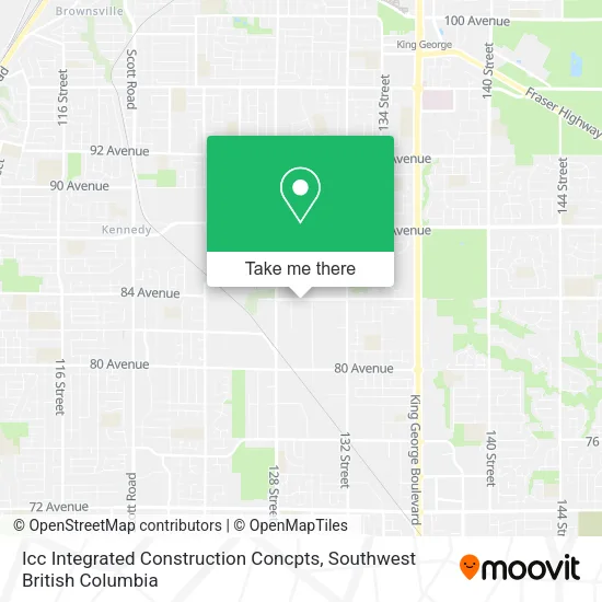 Icc Integrated Construction Concpts map
